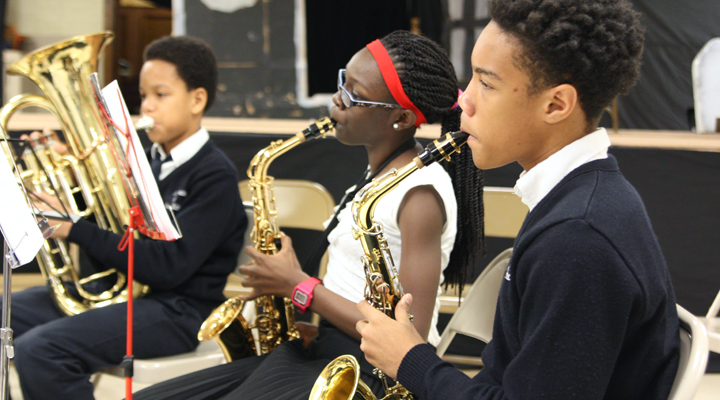 Arts & Music Program at St. Francis Assisi School in Baltimore, Maryland