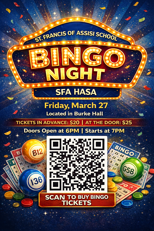 SFA Spring Bingo 2026